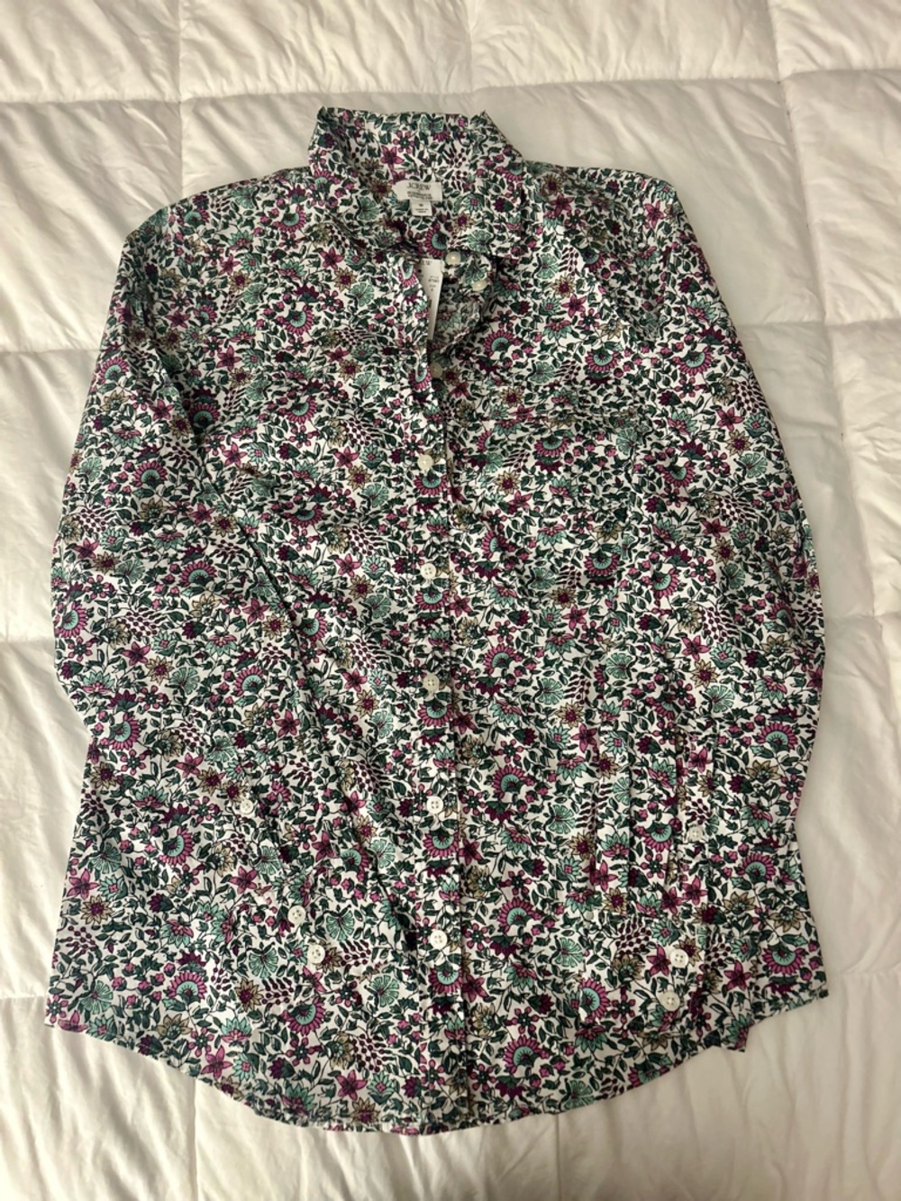 🆕 NWT J. Crew Factory Floral Blouse